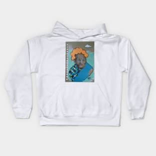 Proud Star Mom | Passionate About Homework | Portrait Lowbrow Pop Surreal Art | Cartoon Star | Masterpieces | Original Oil Painting By Tyler Tilley Kids Hoodie